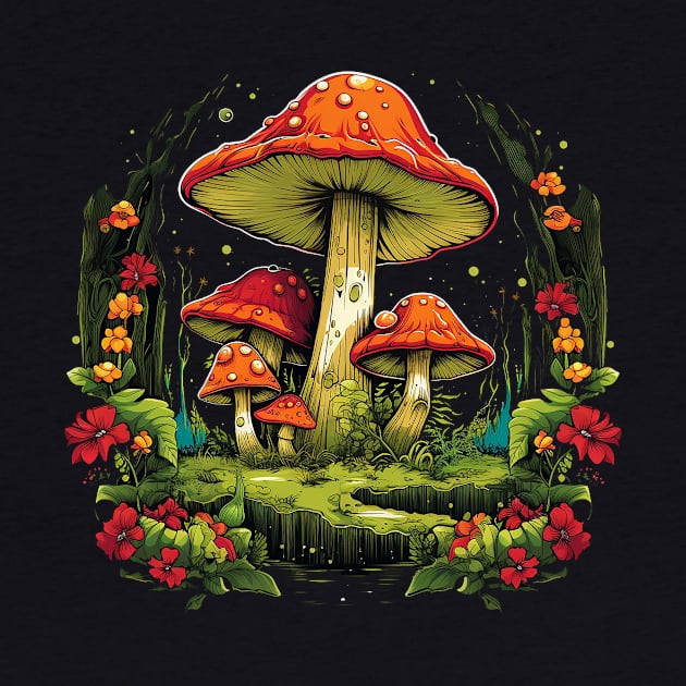 magic mushroom by piratesnow